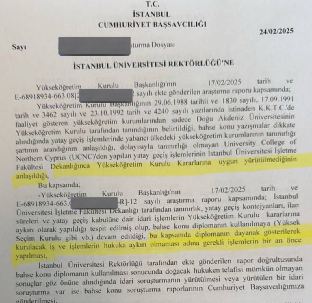 Önce diploma yok dendi tutmadı, sonra diploma sahte dendi tutmadı, sonra geçişi şaibeli dendi tutmadı, sonra rektörlerle gece gizli gizli buluşuyordu dendi tutmadı. Halk, Ekrem İmamoğlu'nu böyle komplolara, yargı tacizlerine yedirmeyecek. 
#ekremimamoğlu #Diploma