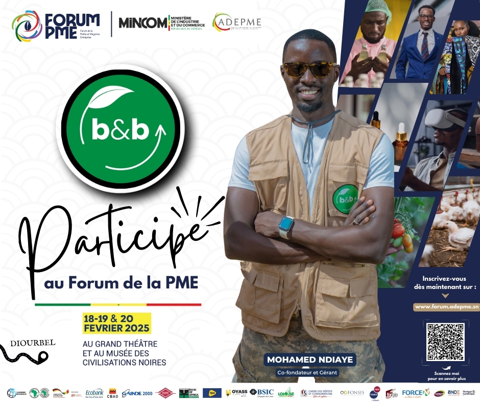 +500 dirigeant.e.s de PME/PMI ont mis en avant l'innovation et le savoir-faire sénégalais lors du Forum de la PME.

Vénus des 8 pôles territoriaux et de la diaspora, ils ont partagé leurs innovations et leur contribution au développement économique.
Plus👉 bit.ly/3Q8kQwQ