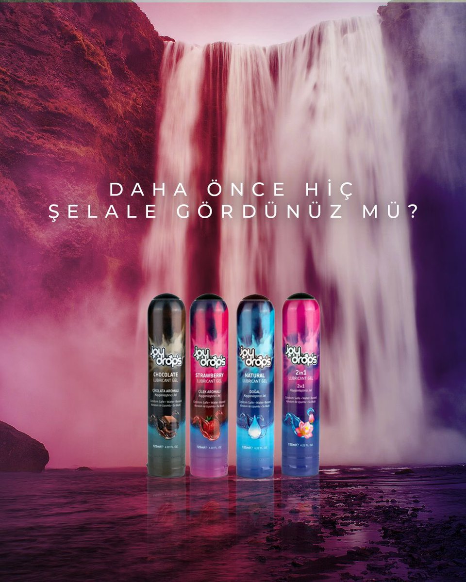 joydropstr's tweet photo. Şelaleyi evinize getiren kayganlık. 🌊

#joydrops #eğlence #tutku #haz #joydrops  #çilek #çikolata #naturel #lubricant  #strawberry #chocolate #kayganlaştırıcı https://t.co/Bu29K74FI9