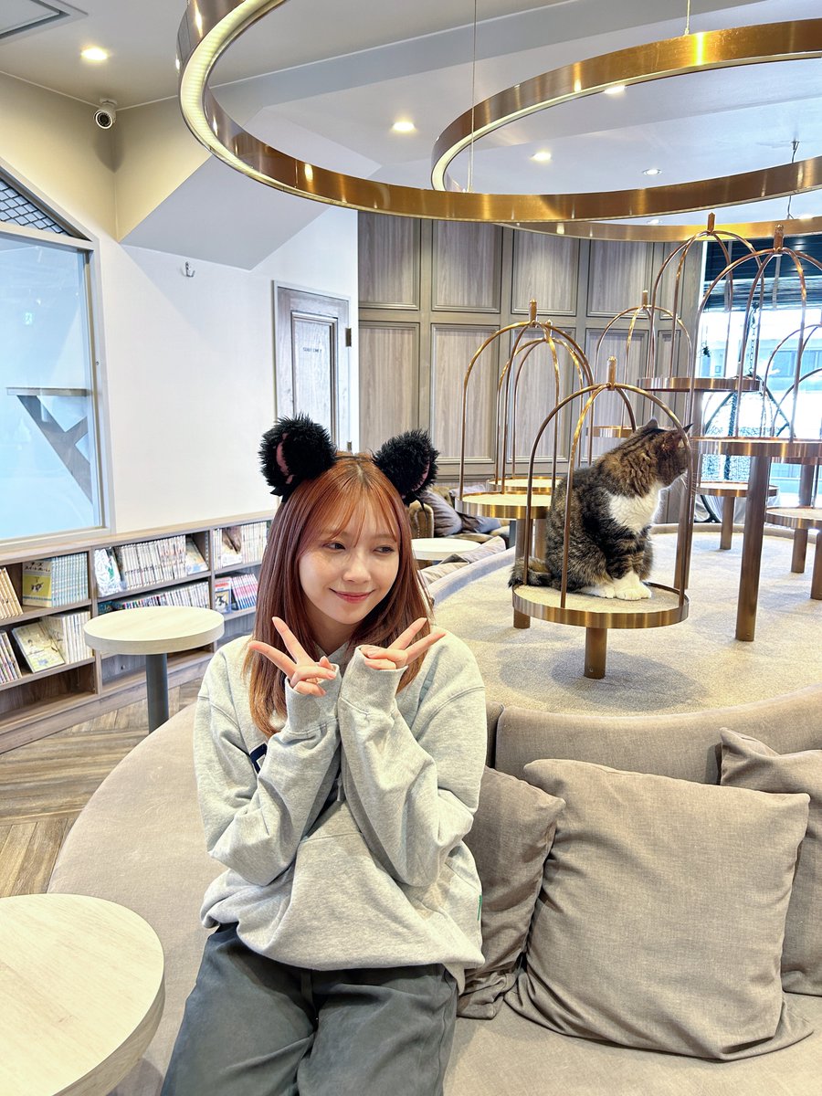 NiziU__official's tweet image. [#NiziU_CAM］
新コンテンツ[#NiziUnplug]！ ∥∥🔌

今回はMAYUKAが猫カフェにお邪魔して
たくさんのねこちゃんたちと遊んできました😸

WithUも癒されたかにゃ？？🐾

▼本編はコチラ🐈ᯤ
youtu.be/3A1D7DjE3GM

#MAYUKA
#NiziU #ニジュー #니쥬 #WithU