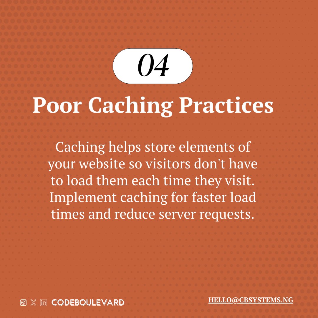 CodeboulevardNG's tweet photo. Here’s what’s probably making your website slow👇 https://t.co/bB1nZfK9K0