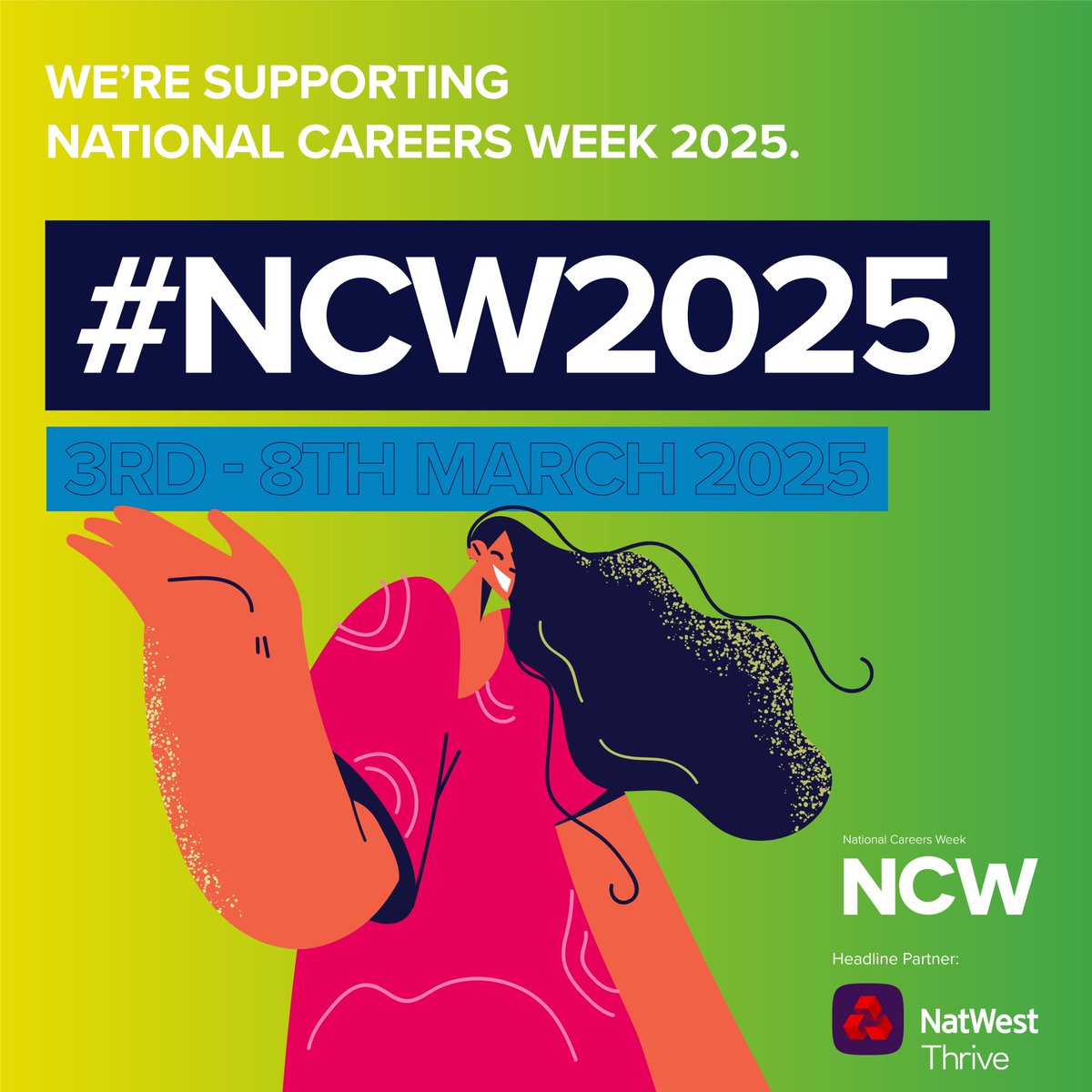 #NCW2025 Plans are in place for our week long events during 17-21 March
Guests due in: 
Mon - Communications Consultant 
Tue - IT and AI professional
Wed - Motorbike enthusiast &amp; social media expert
Thur - Analytical scientist
Fri - Criminal lawyer