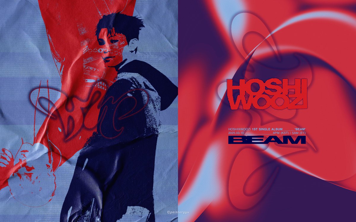 paintergyu's tweet image. #HOSHIxWOOZI #호시X우지 — #BEAM+