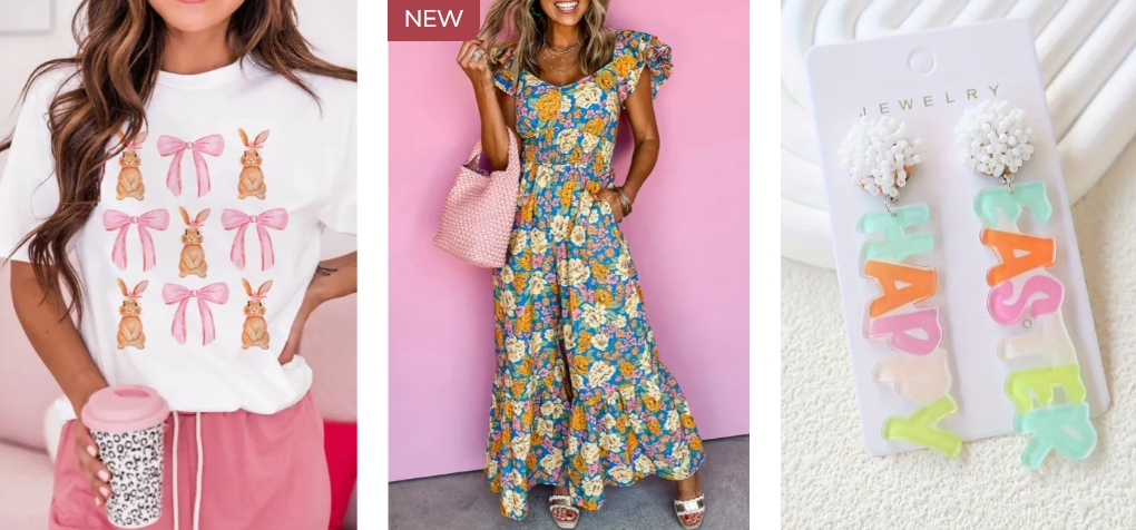 Celebrate Easter in style with our curated collection of Easter Day clothing! Discover chic and festive outfits that will make you the talk of the brunch.
bit.ly/4hQN3V1
#EasterFashion #SpringStyle