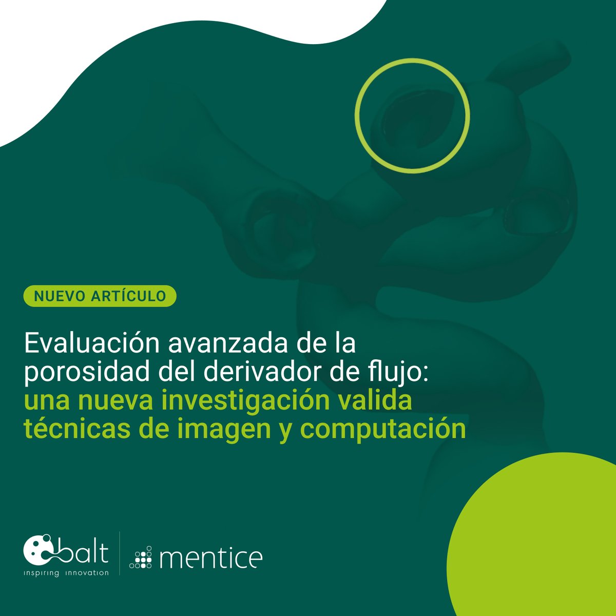 Un nuevo estudio de <a href="/Mentice/">Mentice</a> valida métodos avanzados de evaluación por imagen y técnicas computacionales para optimizar el tratamiento de aneurismas.

🔗 Descubre más aquí: mentice.com/news/advancing…

.
#Neurointervencionismo #FlowDiverter #Balt #Mentice