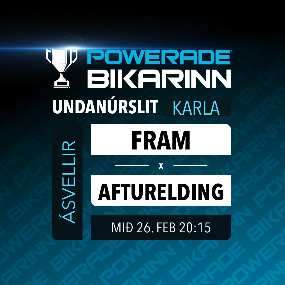 Úrslitahelgi Powerade bikarsins hefst í dag þegar leikið verður til undanúrslita í meistaraflokki karla.

Kl. 18:00 Stjarnan – ÍBV
Kl. 20:15 Fram – Afturelding

Leikið er að Ásvöllum og er miðasala í Stubbur app. 

Leikirnir verða í beinni útsendingu á RÚV 2.