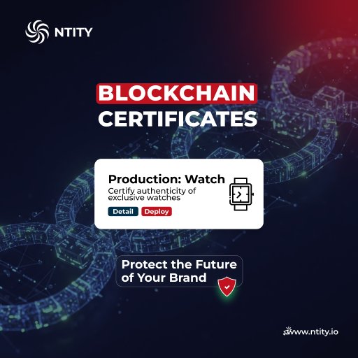 CryptoleXch's tweet photo. Power your credentials with blockchain! Ntity makes digital certificates secure, tamper-proof, and easy to use—no tech skills needed. Boost brand trust and simplify verification. Start today! #blockchain #digitalcredentials #Web3Community https://t.co/EO9s124YjQ
