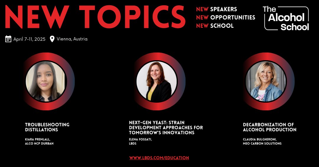 If you haven’t heard already, The Alcohol School has had a makeover! Dive into our revamped sessions featuring thrilling new topics. View the updated agenda at lbds.com/education and secure your spot to experience cutting-edge innovation with expert-led education.