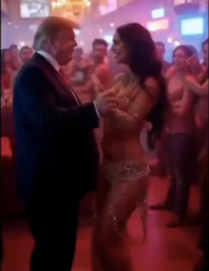 Sjacobs2020's tweet photo. @harryjsisson Billionaire oligarchs dancing on the bones of children.

Tell me again that Trump isn't fascist imperialist, a colonizing dictator wannabe. https://t.co/732XGp7svB
