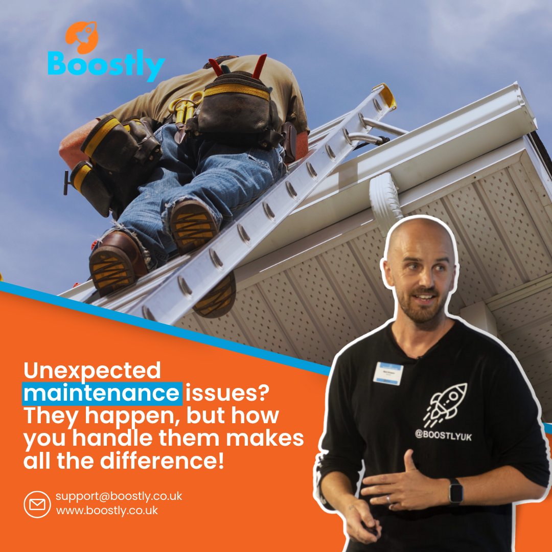 Unexpected maintenance issues? They happen, but how you handle them makes all the difference! Here’s how to keep your guests happy while resolving problems:

💬 Communicate Quickly – Respond to guest concerns promptly and assure them you’re addressing the issue.

🛠️ Have Reliable