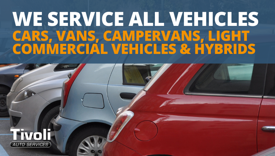No matter what you drive - cars,  hybrids, vans, light commercial vehicles, campervans we provide servicing and repairs. 

👉 bit.ly/4i7PkuA

#VehicleServices #CarMaintenance #VanRepairs #CampervanRepairs #CommercialVehicleRepair #HybridVehicleRepair #TivoliAutoServices