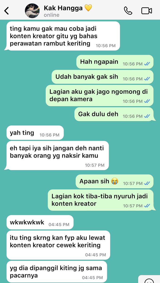 lafescapism's tweet photo. #HanJan edisi hangga yg makin jago godain pacarnya itu https://t.co/RCyPbreHrZ