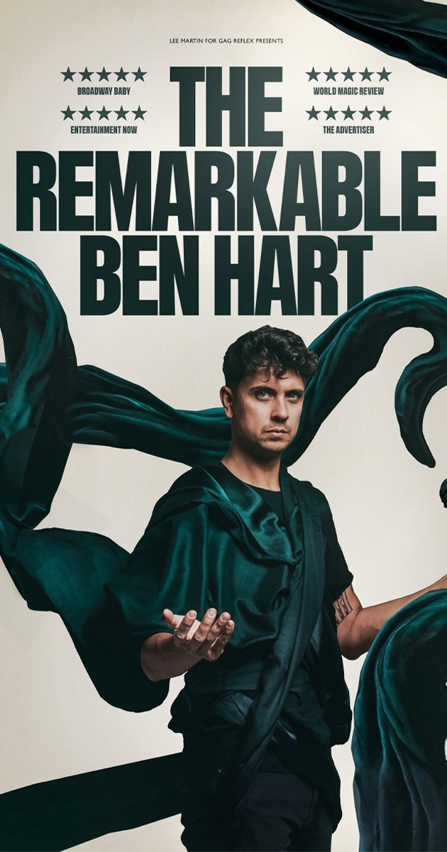 📣 JUST ANNOUNCED 📣
 
✨ THE REMARKABLE BEN HART ✨
 
Witness a world-class master of illusion as @itsbenhart reads your mind, manipulates the fabric of existence, and bends logic to his will.
 
🎟️ Brand new show on sale Friday 28 February, 10am, benhartmagic.com