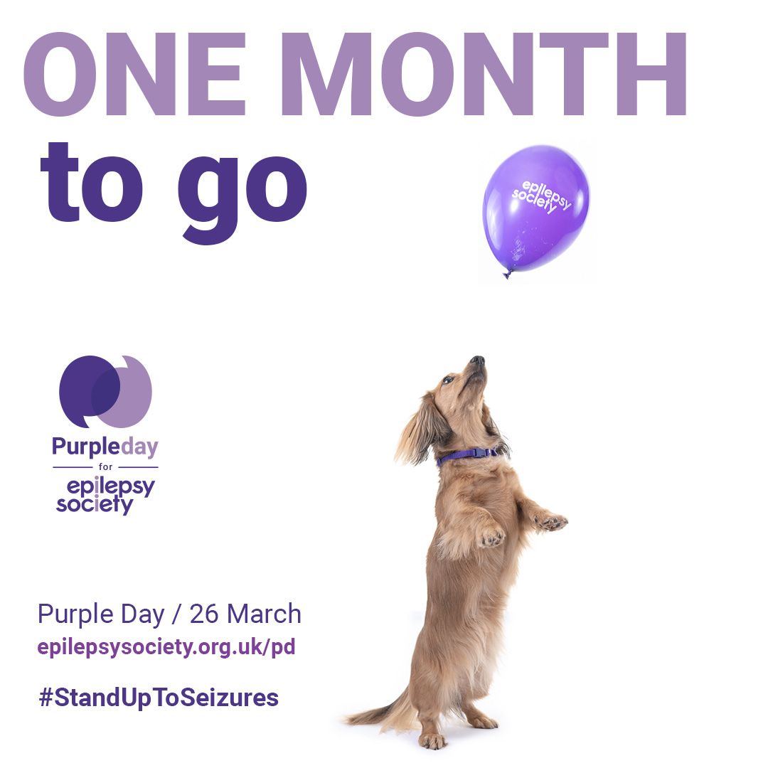 One month to go until Purple Day – March 26th!

Wear purple, speak up, and join  Team Purple to help break stigma and push for the change we all deserve. You are not alone – together, we are stronger.

bit.ly/41vvDY5

#PurpleDay #TeamPurple