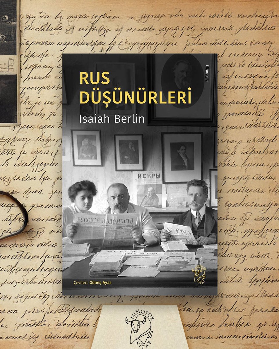 MinotorKitap's tweet photo. #RusDüşünürleri 📖✨

Rus Düşünürleri, Herzen'den Bakunin'e, Tolstoy'dan Turgenyev'e kadar Rus felsefesinin en önemli isimlerini, onların dünyayı yorumlama biçimlerini ve düşünsel miraslarını gözler önüne seriyor.

#IsaiahBerlin #Felsefe #MinotorKitap https://t.co/sPuFn5MWwS