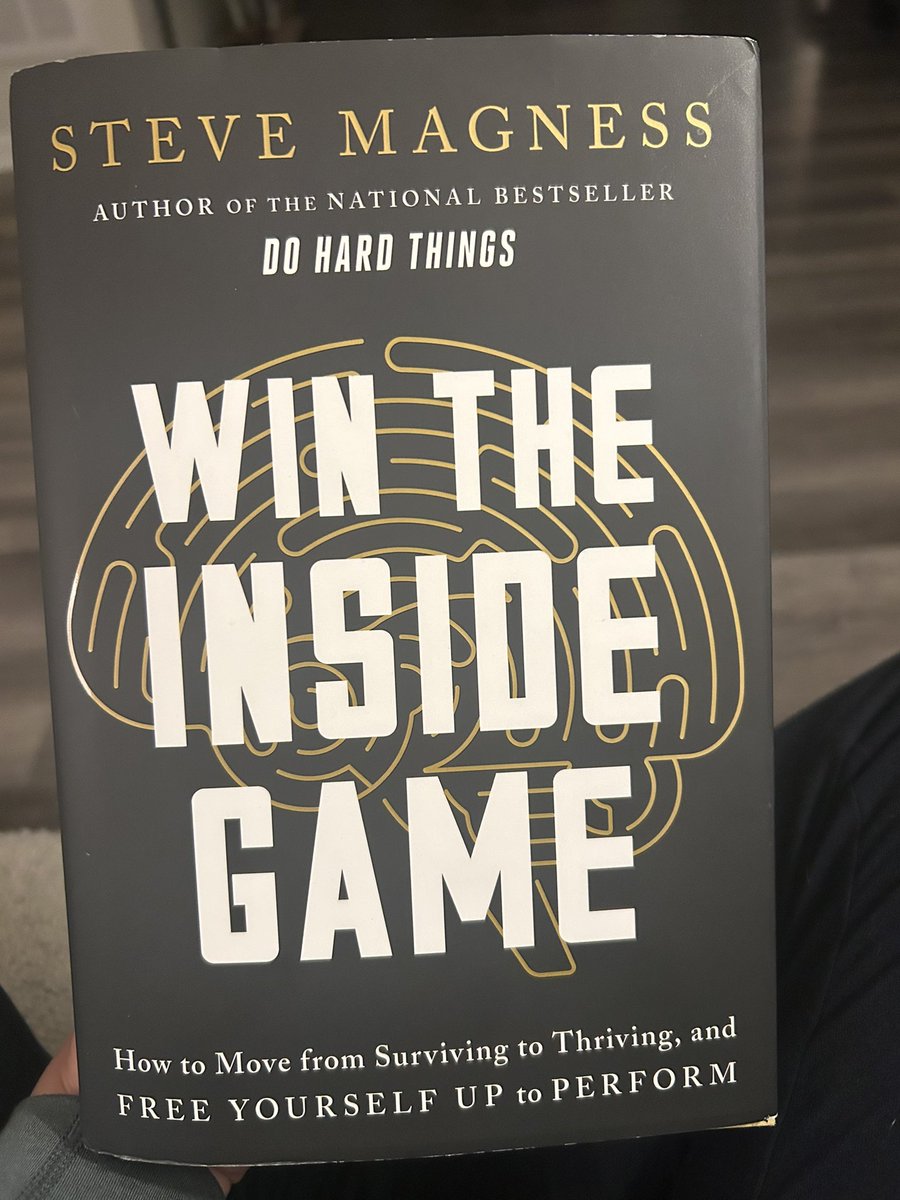 Just finished Win the Inside Game by <a href="/stevemagness/">Steve Magness</a> . Great read if you are competitive and trying to shift from external results to internal growth and personal development. 

We get into survival mode because the measure of success shifts from enjoyment and fun to external