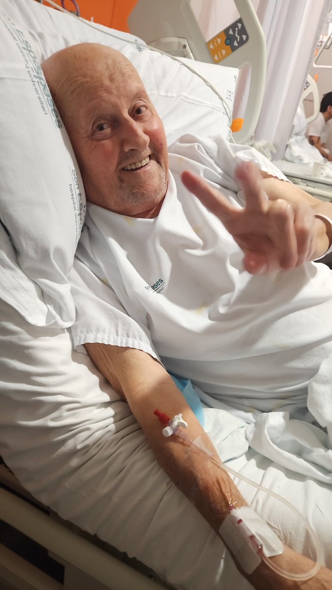 Muchas gracias a todo el equipo de <a href="/SonEspases/">HU Son Espases</a> por la atención, el cuidado y el cariño. Mención especial para la Dra. Marina Justo. 
Sois lo mejor. 💥♥️