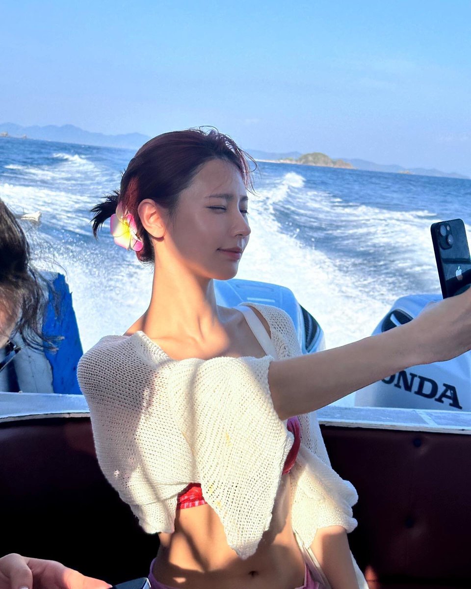 It's not the swimsuit that's too small but my breasts escape to be on your lips and in your hands.