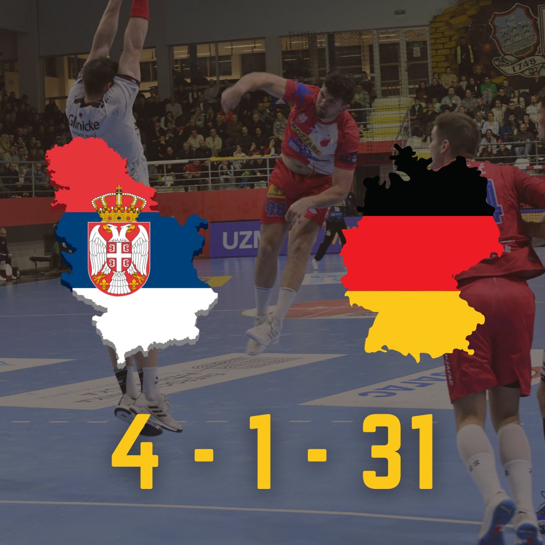 Skor iz duela srpskih i nemačkih klubova od raspada velike Jugoslavije balkan-handball.com/evropa/istorij…