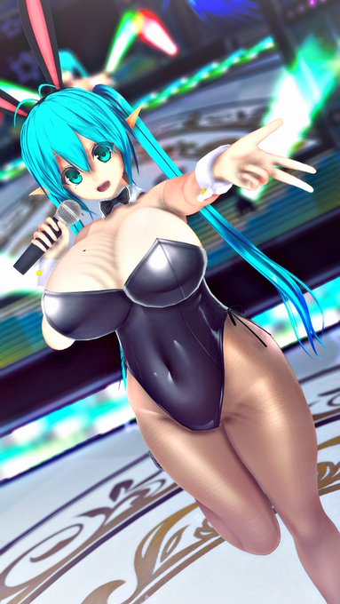 バニーが普段着うちのこエステルちゃん #COM3D2 