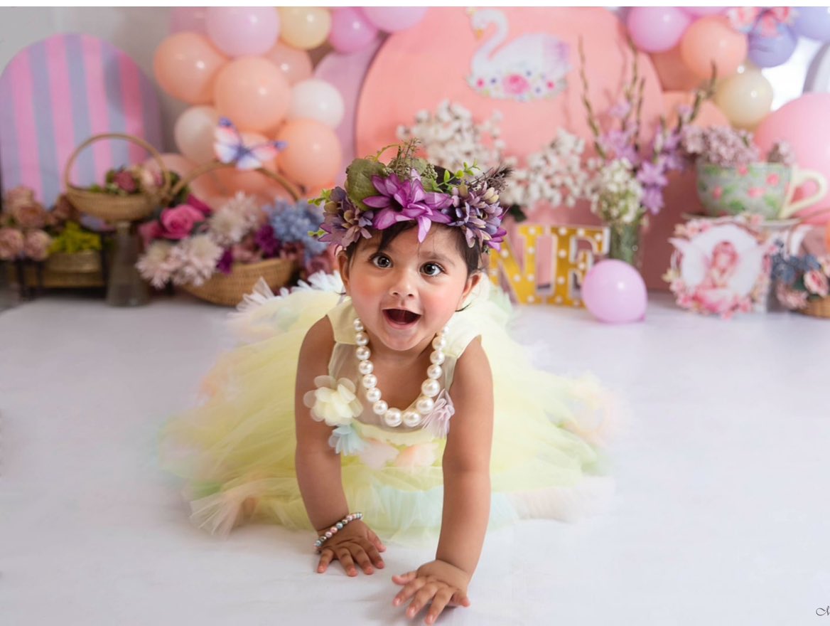 RealHa55an's tweet photo. To my dearest daughter Hazel, you are the light of my life and the reason behind my biggest smiles. On your special day, I pray that life brings you endless happiness, love, and success. Happy 1st Birthday, my little angel! https://t.co/CLgXmDpULD