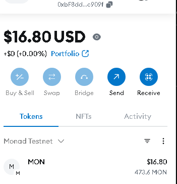 Maavra01's tweet photo. 🚨GIVEAWAY ALERT! 🚨
I’m giving away 5 $Mon X 20 #Monad Testers
who want the faucet.
For your Monad's Journey! 🎁
How to Enter:
1. Follow @NOMADxDAO &amp; @Maavra01 
2. Drop your wallet address in the comments. https://t.co/FGchliOA8k