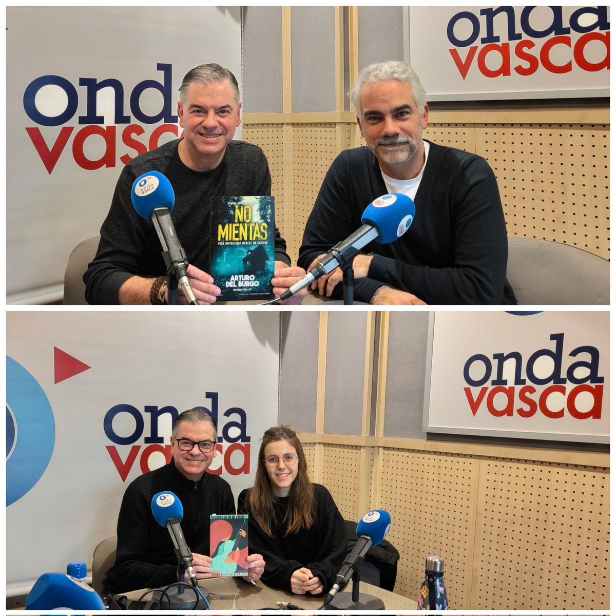 Este fin de semana pasarán por 'La hora de los libros' en <a href="/ondavasca/">Onda Vasca</a> el escritor <a href="/arturodelburgo/">Arturo del Burgo</a> que ha escrito un thriller trepidante titulado 'No mientas' y la cantautora Nuria Culla, autora de 'Palabras que no me atreví a convertir en canción', un recopilatorio de poemas 📚