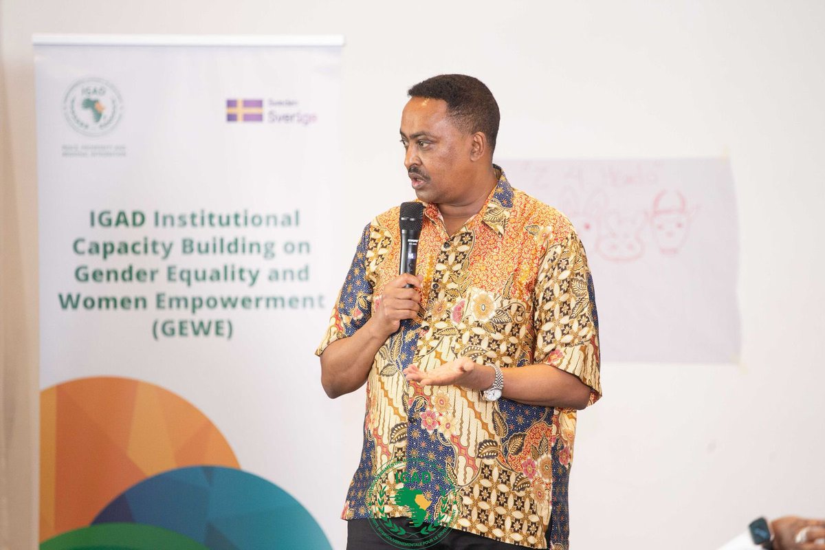 DrWorkneh's tweet image. Outdated stereotypes and structural barriers hinder women progress in the workplace. Although initiatives like the IGAD Gender Equality Strategy (2023-2030) have made some strides, challenges in achieving leadership persist. Today, I joined IGAD's female staff for a training