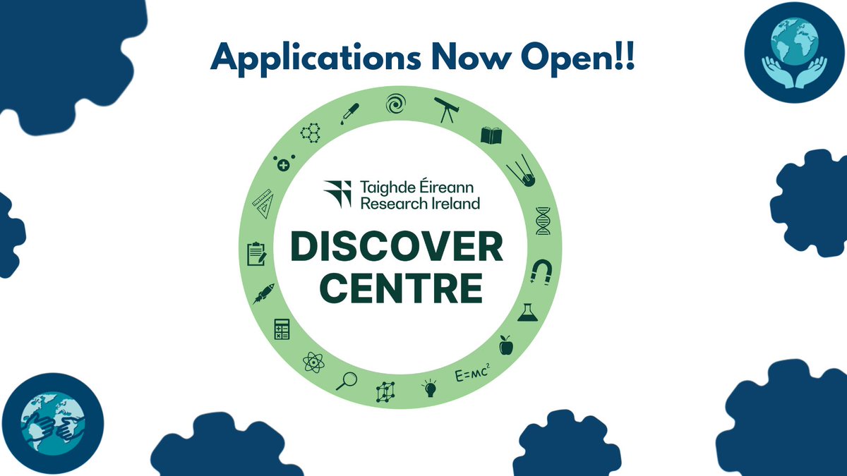 Research Ireland Curious Minds (@curiousmindstem) on Twitter photo Announcement!! 📢 Applications are now open for new Discover Centres. Read about the network here: sfi.ie/engagement/cur…… Apply here before 21 March 2025: sfi.ie/engagement/cur… Announcement!! 📢 Applications are now open for new Discover Centres. Read about the network here: sfi.ie/engagement/cur…… Apply here before 21 March 2025: sfi.ie/engagement/cur…