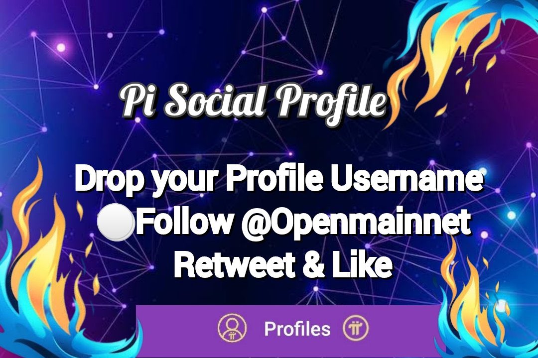 openmainnet's tweet photo. Drop your profile username (engage with fellow Pioneers) by copying any username you like, go to your pi profile and send them friend requests…let’s be active here🔥🔥🔥You Must Retweet 
#pisocialprofile #PiNetwork #Pioneers #OpenMainet https://t.co/00AWYxAqgc