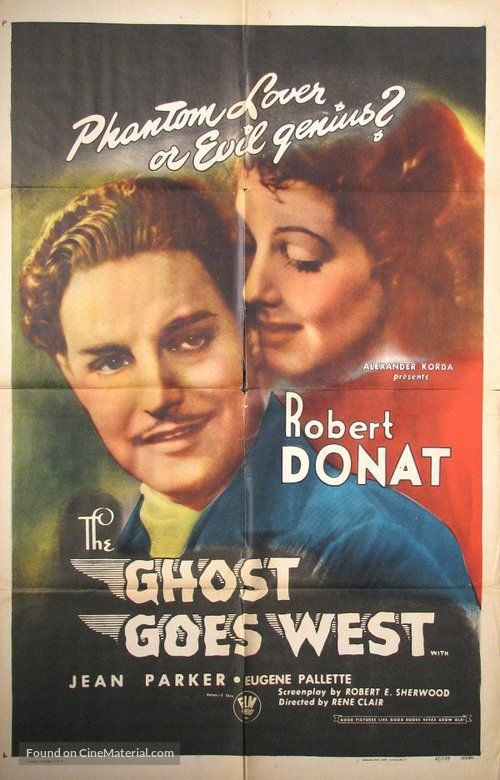 TalkingPicsTV's tweet photo. Classic comedy-fantasy directed by #ReneClair Starring #RobertDonat #JeanParker #ElsaLanchester
👻 THE GHOST GOES WEST (1935) 12:15pm #TPTVsubtitles https://t.co/klnnBNHwGZ
