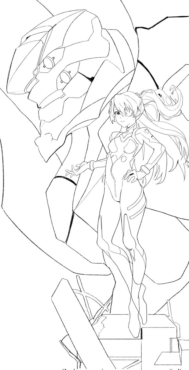Asuka langley

#neongenesisevangelion #Evangelion #illustration #エヴァンゲリオン #sketch