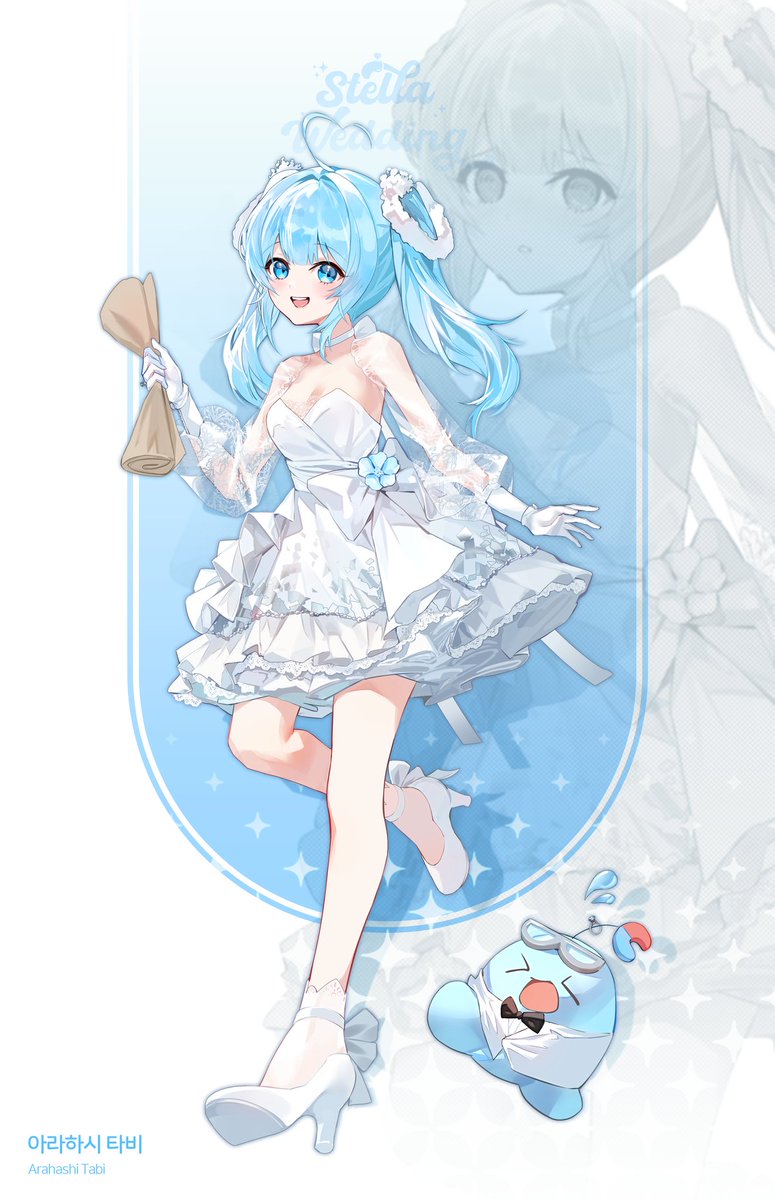 🧭💙당신의 꼬마 신부 타비 아크릴스탠드
#Tabiart #스텔라이브 #StellaWedding

(일러스트: <a href="/PikaChutlet/">카츄동 Kachudon</a>)