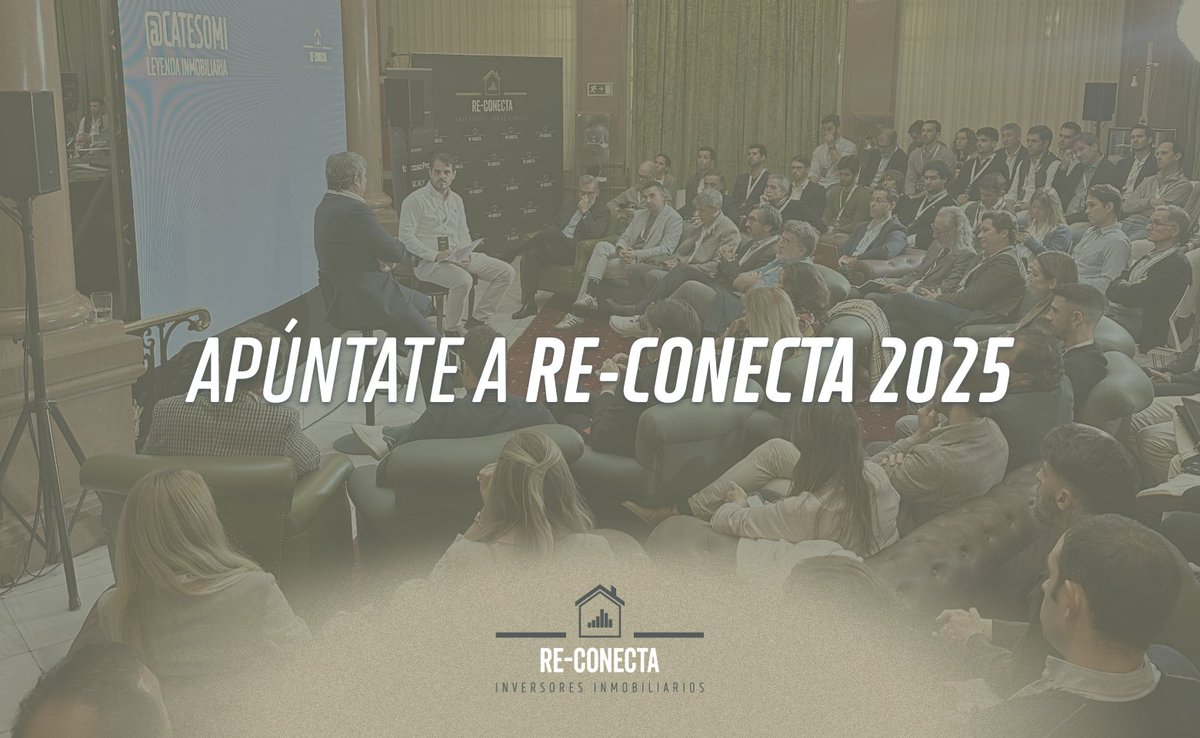 REConectaMadrid's tweet image. 📅 ¡Reserva el 2 de octubre de 2025! RE-Conecta vuelve a Madrid con networking, mesas redondas y casos de éxito en el sector inmobiliario. 🌍🤝 ¡No faltes! #REConecta #Inversión