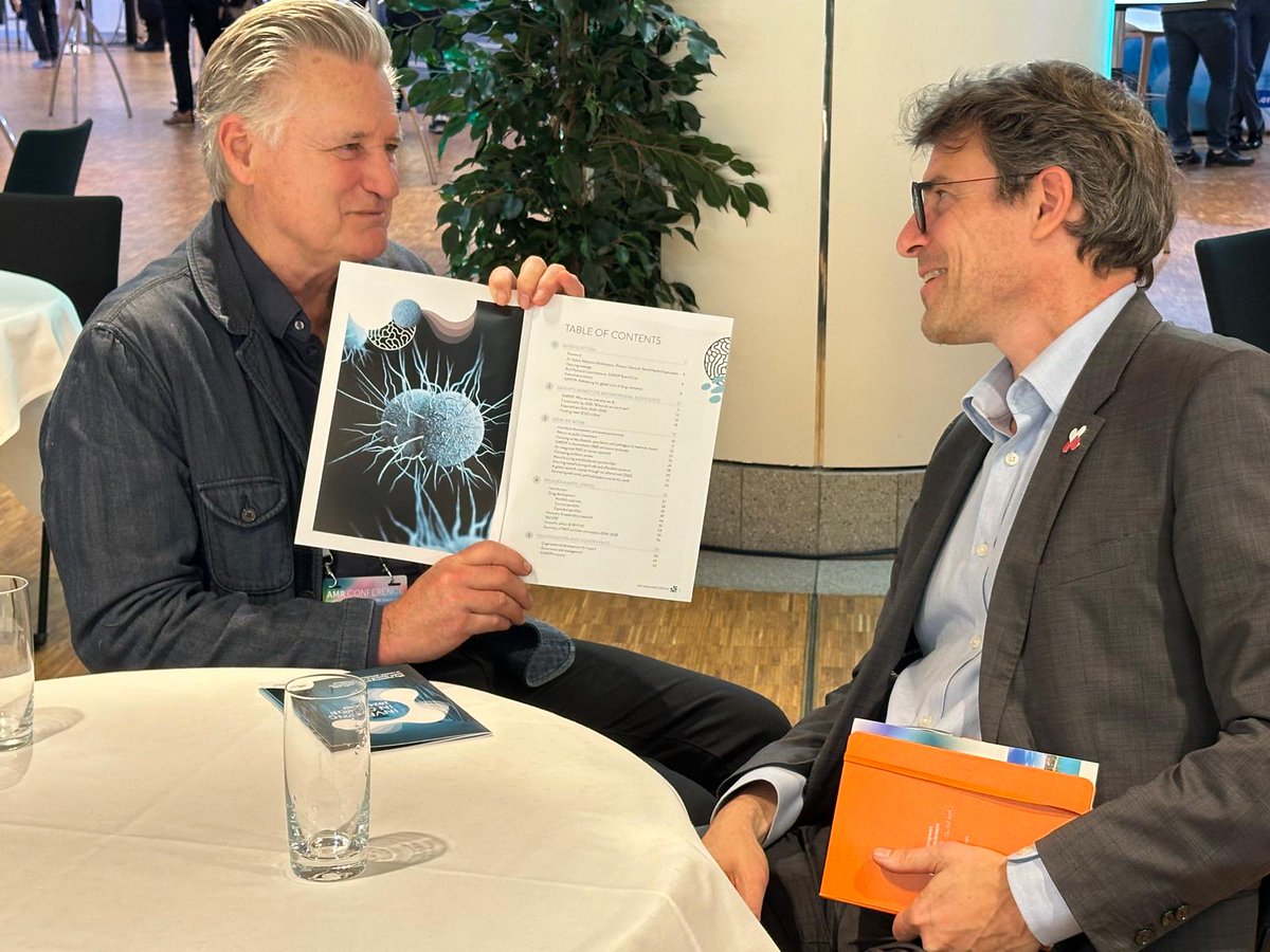 gardp_amr's tweet image. Hello Basel 🇨🇭

Kicking-off the #AMRConference with interesting discussions on this pressing matter with Bill Pullman 💫