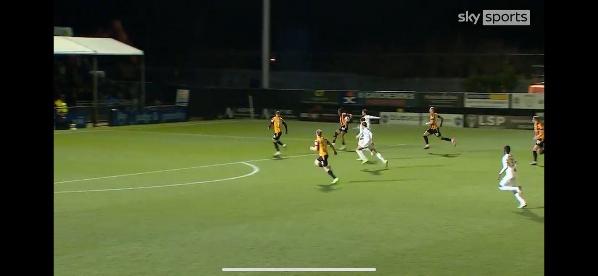 jonmaher's tweet image. His foot’s inside the box. Hand and ball probably are too in truth, but _could_ be a free kick? #bcafc