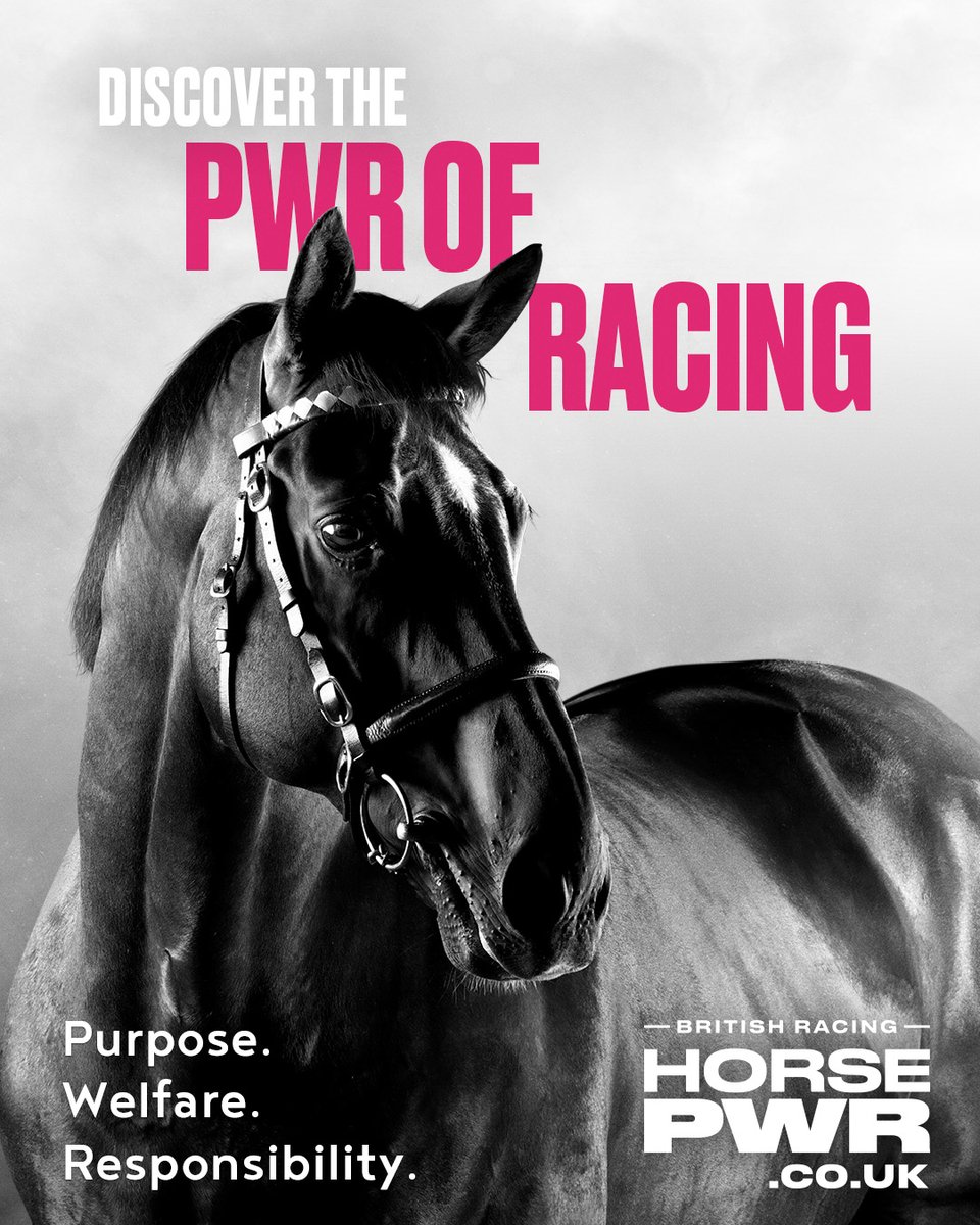 𝘿𝙞𝙨𝙘𝙤𝙫𝙚𝙧 𝙩𝙝𝙚 𝙋𝙒𝙍 𝙤𝙛 𝙧𝙖𝙘𝙞𝙣𝙜

We have today announced the launch of a new advertising campaign to promote HorsePWR, reinforcing British racing’s commitment to horse welfare.

Read more: britishhorseracing.com/press_releases… | #HorsePWR
