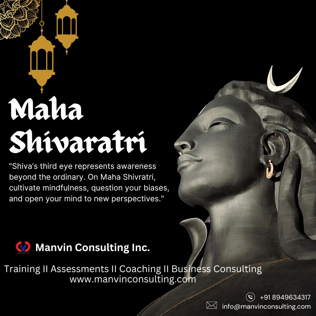 MANVIN11's tweet photo. "Shiva’s third eye represents awareness beyond the ordinary. On Maha Shivratri, cultivate mindfulness, question your biases, and open your mind to new perspectives."

@followers @highlights 

#manvinconsultinginc #360degreefeedback #360df #performanceappraisal https://t.co/3HgEKPwwQC