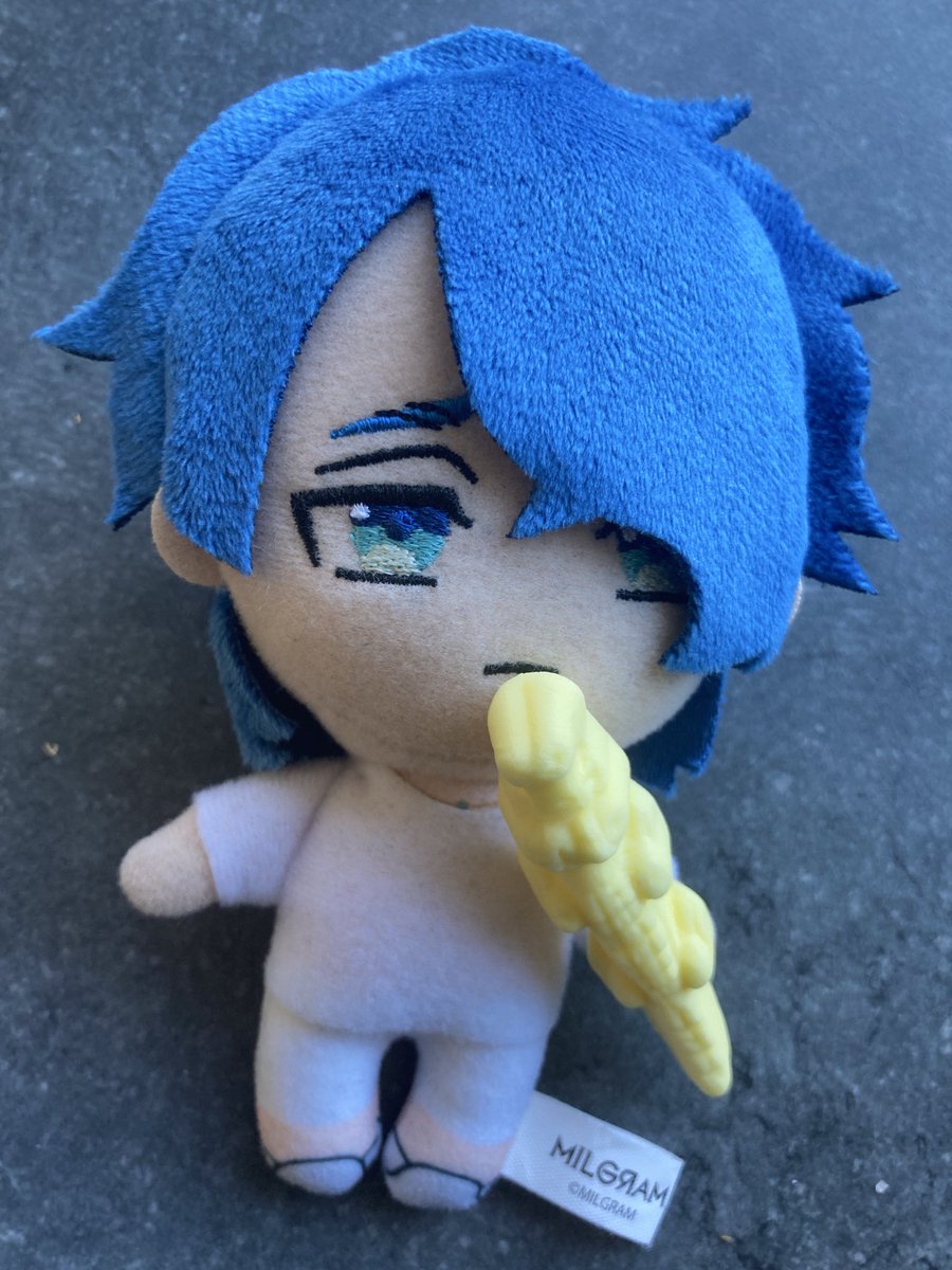 Haruka eating bread and candy because he’s alive and hungry and I will always feed him and love him