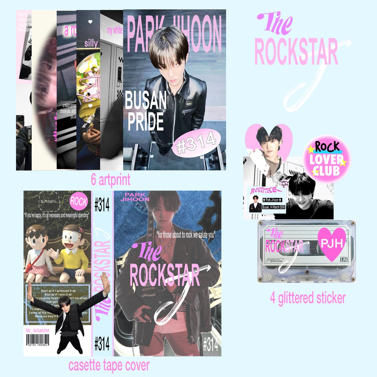 💌 <a href="/finde__love/">♡̷̷</a> special freebies for Jihoon’s birthday 🎞️📼

rules:
♥︎ rt + likes
♥︎ INA teumes
♥︎ War via shopee (soon tba)! 
♥︎ LIMITED QTY.
♥︎ STRICTLY NOT SELL. 

Drop your @ if you’re interested!

#TheRockstarJ