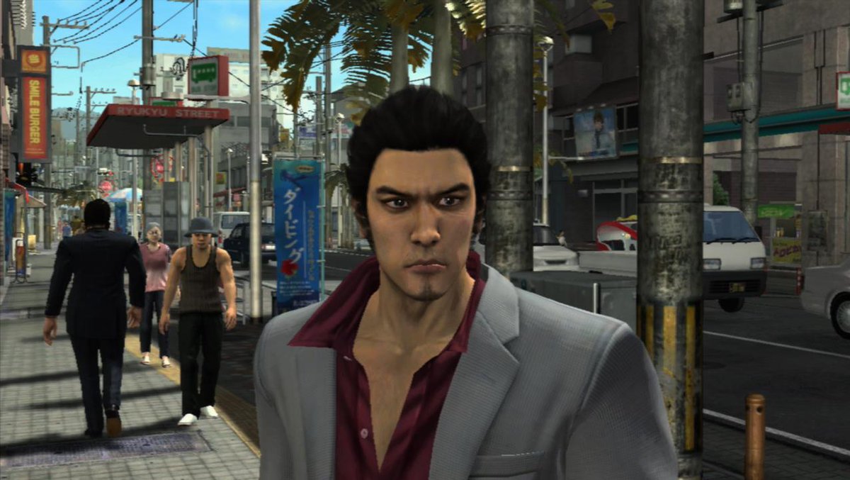 jack840A's tweet photo. A Yakuza 3 fact: Yokoyama (RGG main writer/head honcho) originally wanted the story to be about Kiryu having amnesia, and have to recover his lost memories of the past two year, but Nagoshi declined it. Safe to say he finally get to do that plot with Majima. https://t.co/047wvb6DZL