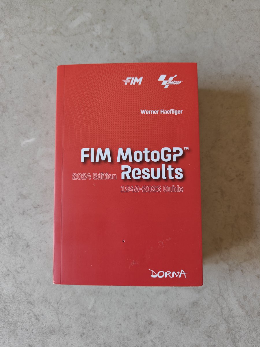 To celebrate the start of the new MotoGP season, I'm giving away one of these 'bibles'. Follow + RT this tweet and I'll pick someone to ship it to! 🏁🏍️

#MotoGP #ThaiGP