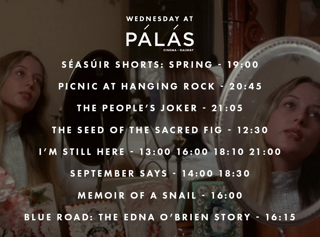 🎟️ &amp; 🕰️ palas.ie