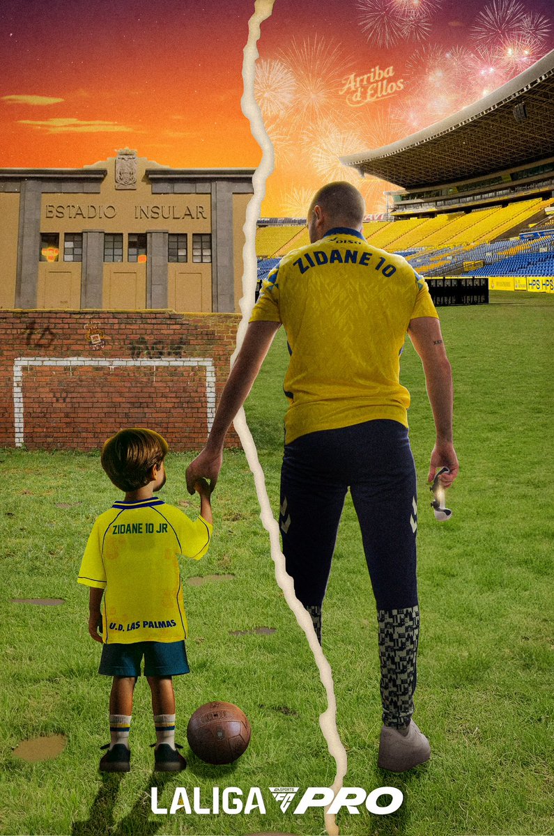 🎮 ¡Hoy comienza para nosotros <a href="/LALIGA_FCPro/">LALIGA FC Pro</a>! 

✨<a href="/I5IZidane10/">Zidane 10</a> tiene un sueño por cumplir con <a href="/UDLP_Oficial/">UD Las Palmas</a> 

🔥¡Vamos con todo! 

#LALIGAFCPro
