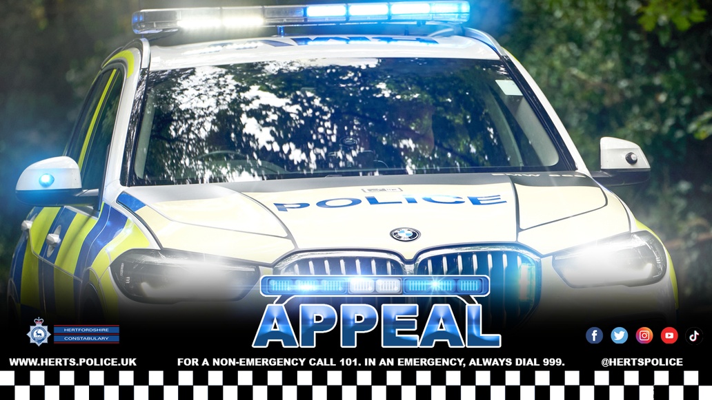 HertsPolice's tweet image. We are appealing for witnesses and information following an attempted robbery in #HemelHempstead.

Read more: orlo.uk/HD7sk

Report info by:

📞 Calling 101
📞 In an emergency, dial 999