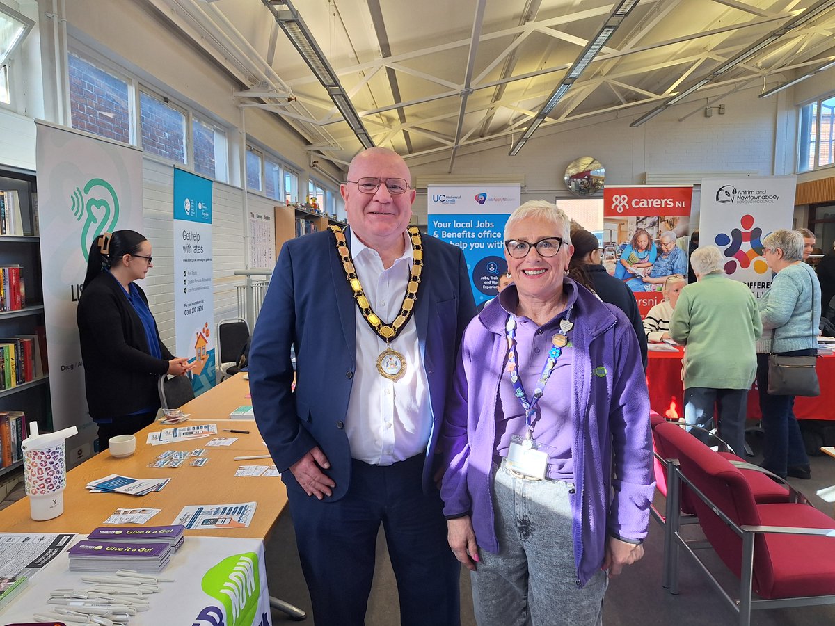 2/2...of course refreshments were on the go throughout.  It was really good to see Councillor <a href="/Neilkelly13/">Neil kelly</a> Mayor of <a href="/ANBorough/">Antrim & Newtownabbey Borough Council</a> join the festivities.