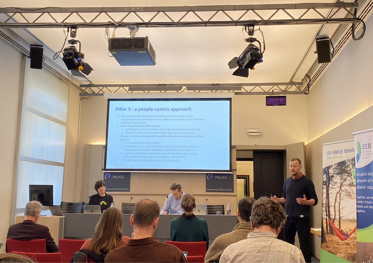📢 Ahead of the #CleanIndustrialDeal unveiling, CAN Europe urges industrial policies that drive the transition - not a blank check for polluters.

Strong social &amp; environmental conditions, ambitious climate &amp; energy targets, and less fossil fuels reliance must be at the core. 🌍