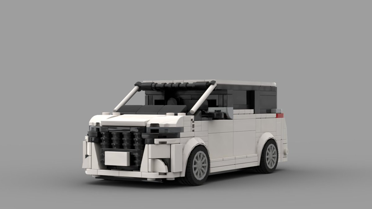 トヨタ アルファード40系をレゴで再現しました