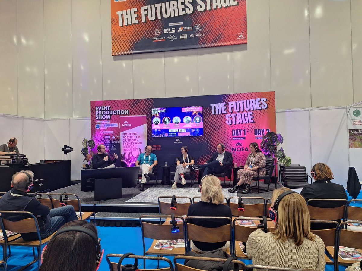 🚀 EPS Futures Stage first session is underway! 🚀

"NOEA: State of the Industry Report" – a session on the future of events! 

#EPS2025 #NOEA #EventsIndustry @the-event-production-show