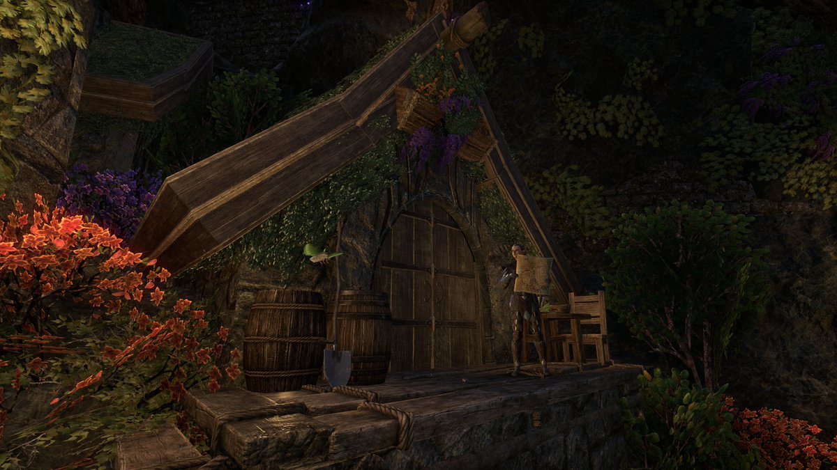 In fifth, we have 'Guardian's Grotto' by Mloking on PC EU, built in Gladesong Arboretum! 🏅